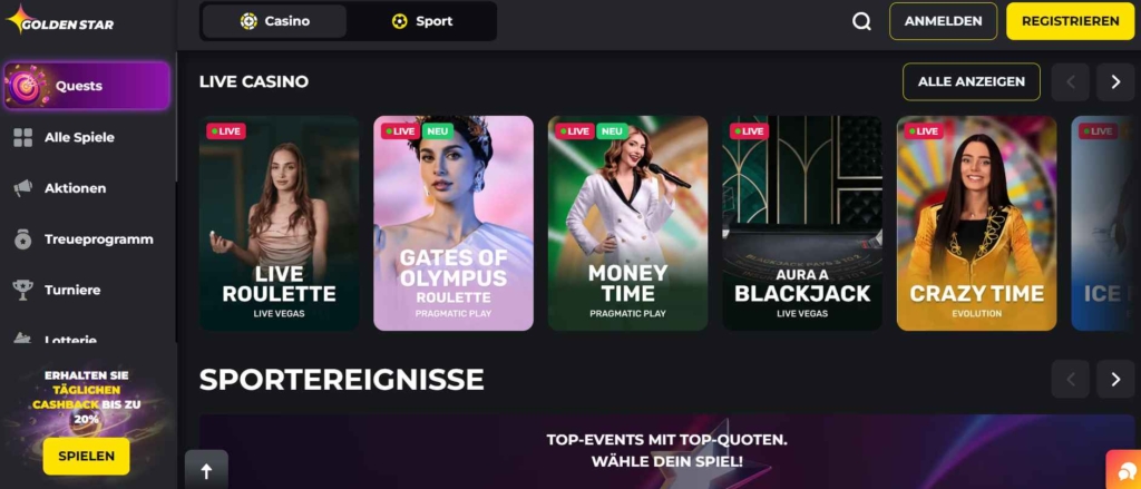 golden star bonus